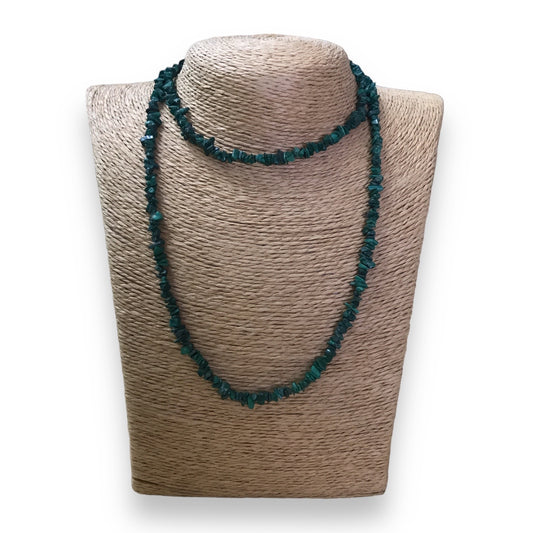 Malachite Necklace-40cm