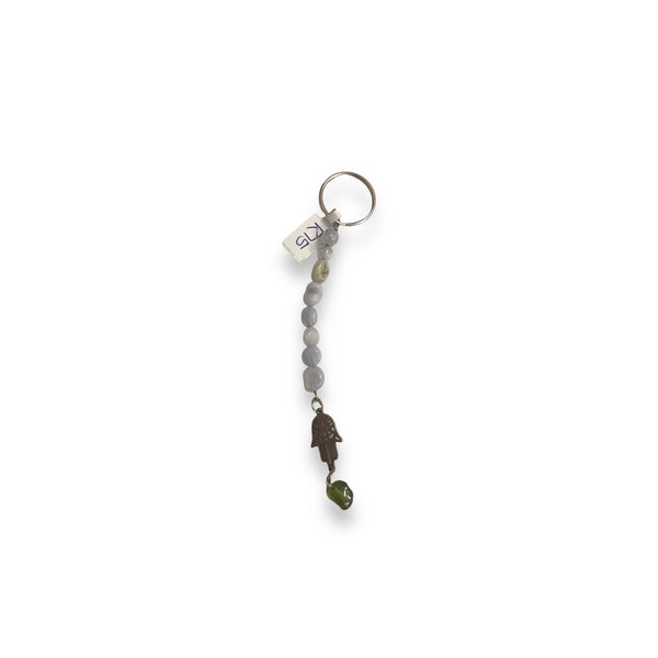 Assorted Gemstone Keyring - Crystal Geological
