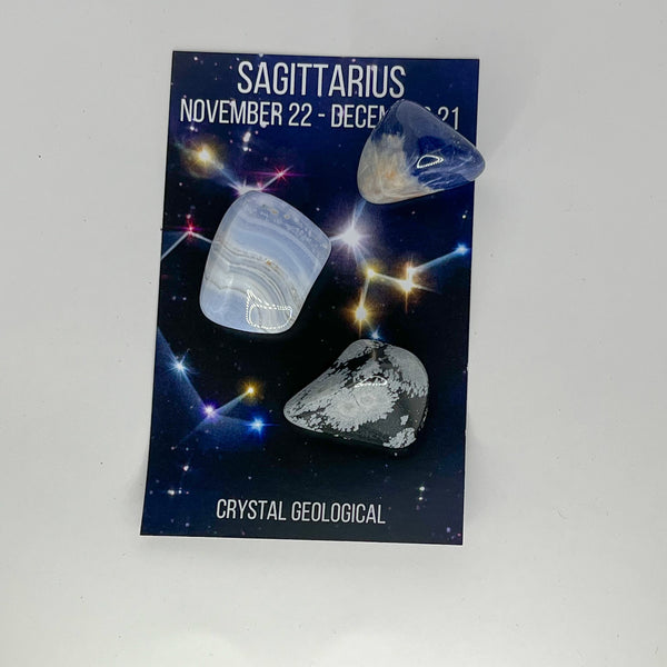 Assorted Zodiac Gemstone Packs - Crystal Geological