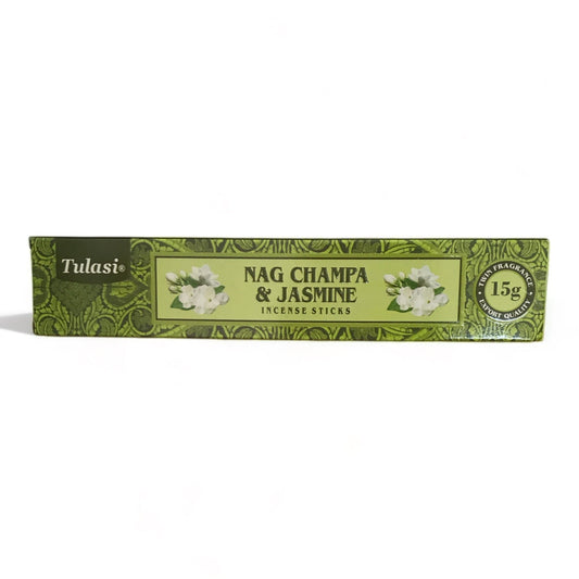 Nag Champa and Jasmine Incense Sticks - Tulasi