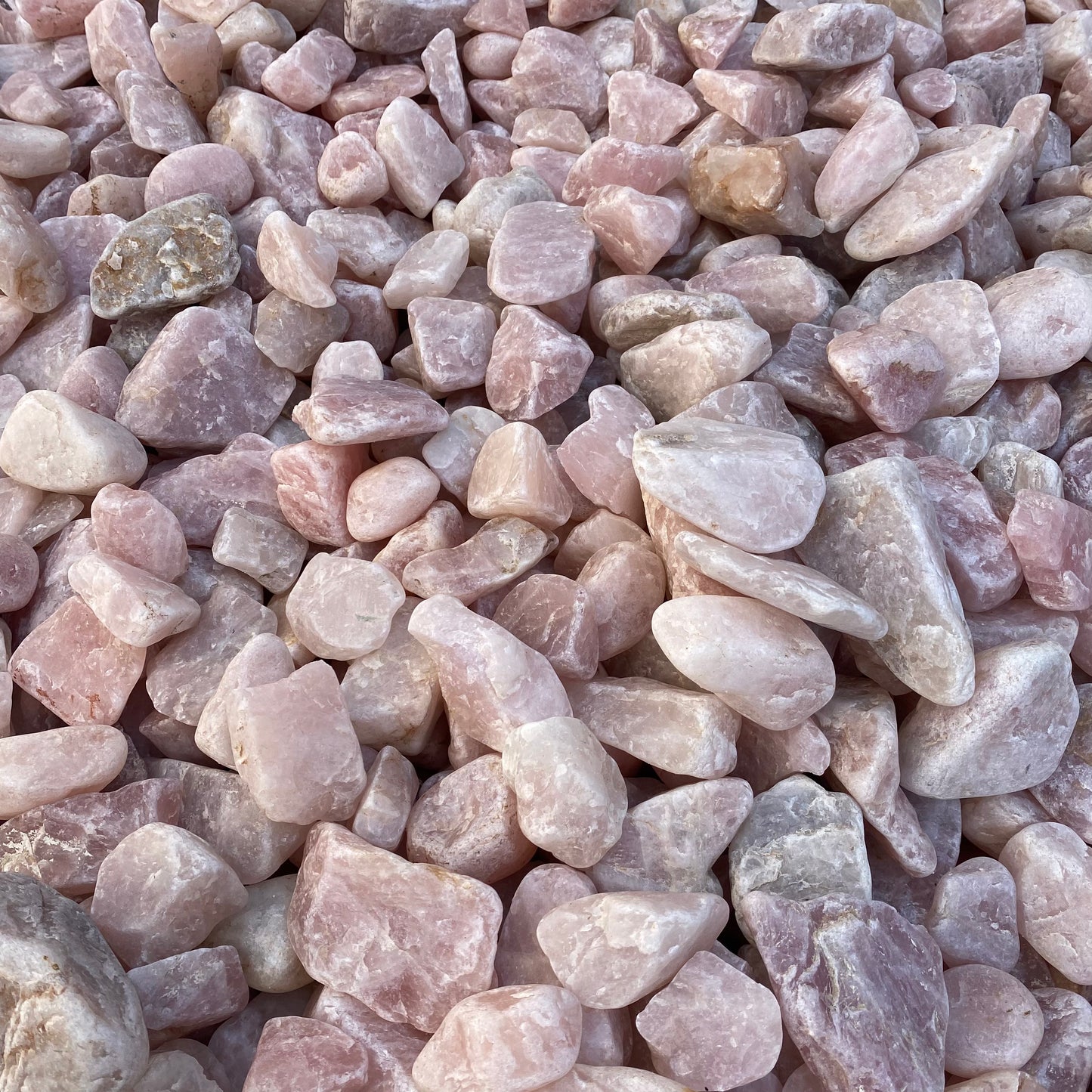 Rose Quartz Garden Tumble - Various KG bags