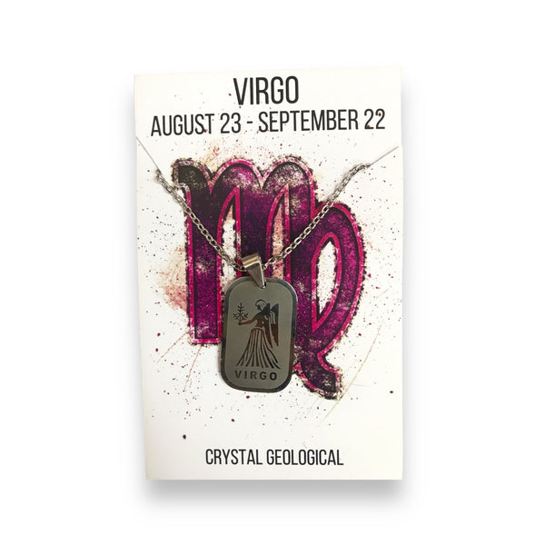 Assorted Zodiac Necklaces - Crystal Geological