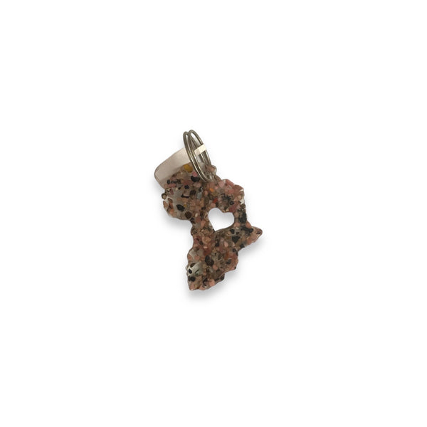 Assorted Gemstone Keyring - Crystal Geological