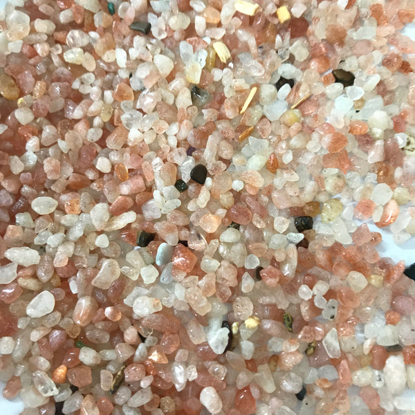 Extra Small Sunstone Tumble Stone - Crystal Geological