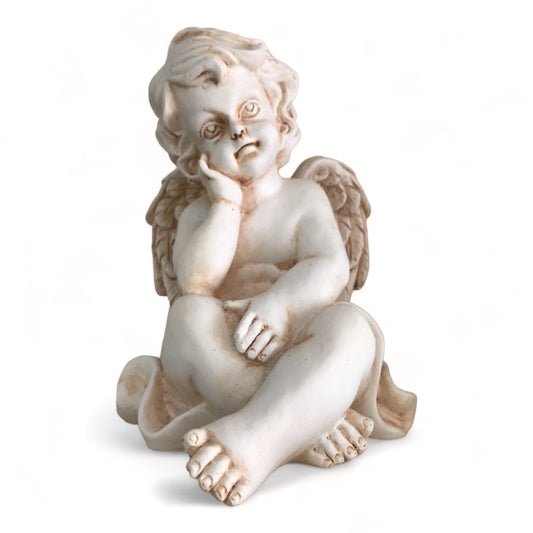 Thinking Angel Statue - 15cm
