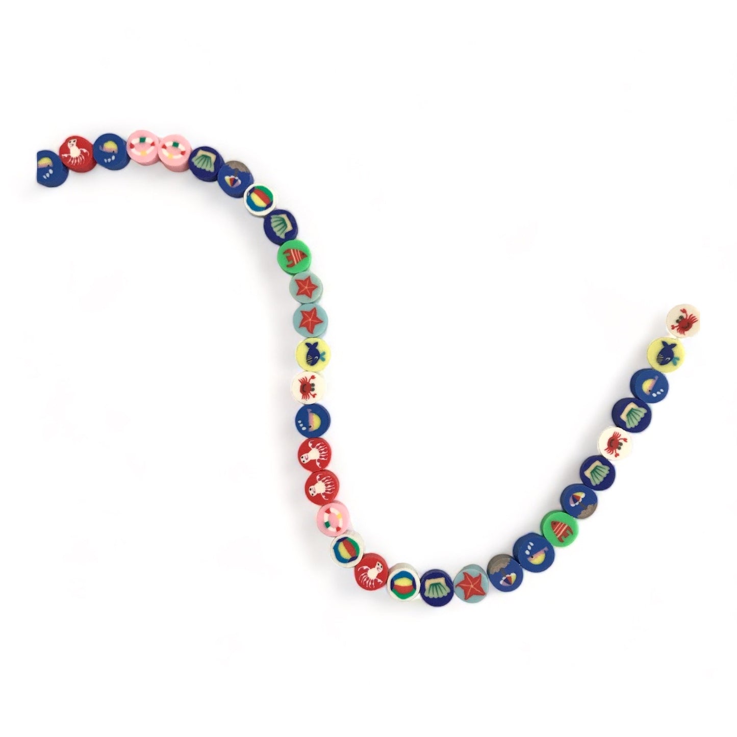 Polymer Clay Bead Assorted Strings