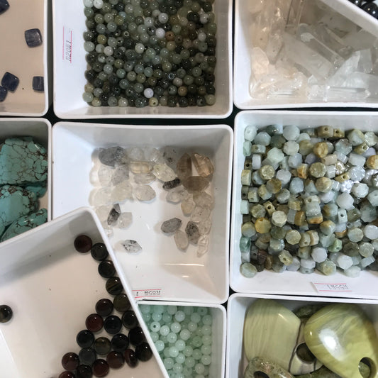 Assorted Loose Gemstone Beads