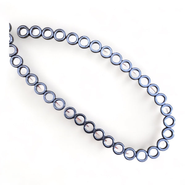 Assorted Hematite Bead String Collection - Crystal Geological