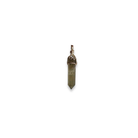 Smokey Quartz pendant with Sterling Silver design