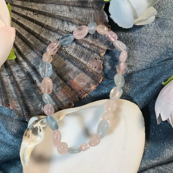 Assorted Pebble Bead Gemstone Bracelets - Crystal Geological