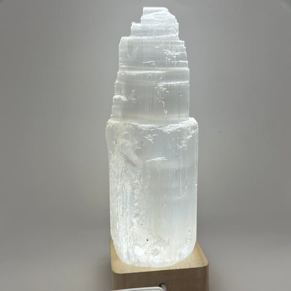 Assorted Light USB LED Light Bases - 6cm - Crystal Geological