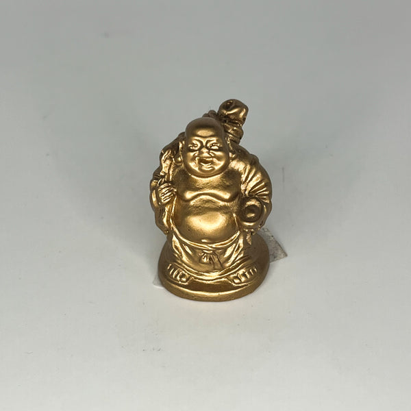 Assorted Miniature Bronze Laughing Buddha  - 3,5cm