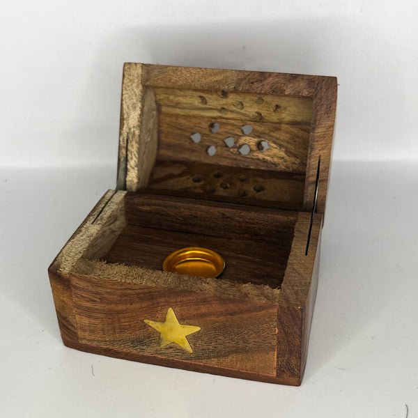 Assorted Ornate Wooden Tower Incense Holders