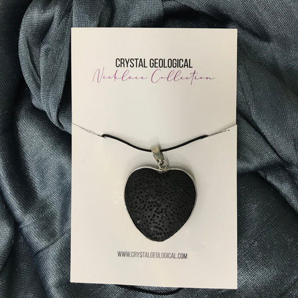 Assorted Stainless Steel Chains with Charm Pendant - Crystal Geological