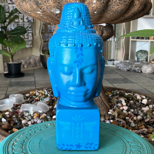 Assorted Buddha Heads - Crystal Geological