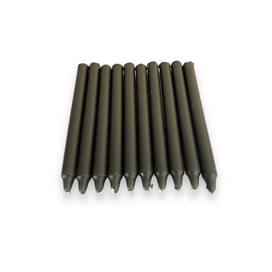 Assorted Dipped Candles - Pack of 10 - 17cm