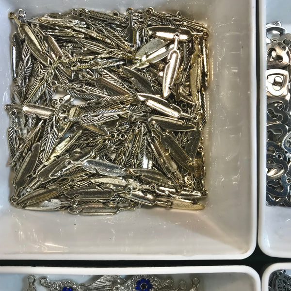 Assorted Metal Charms - Crystal Geological