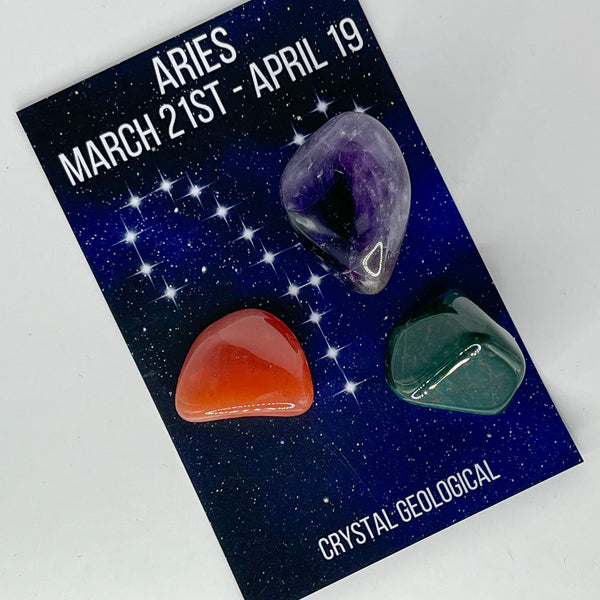 Assorted Zodiac Gemstone Packs - Crystal Geological