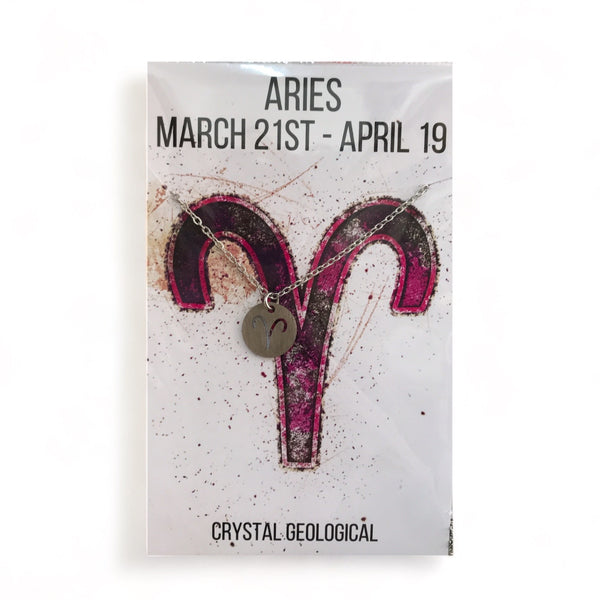 Assorted Zodiac Necklaces - Crystal Geological