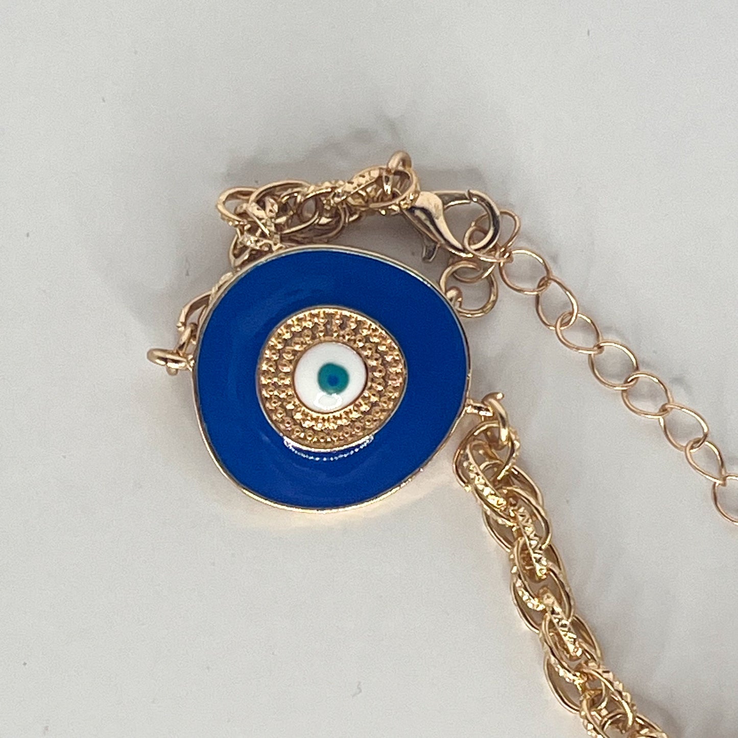 Assorted Evil Eye Stainless Steel Charm Bracelets