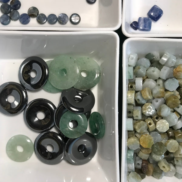 Assorted Loose Gemstone Beads - Crystal Geological