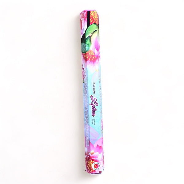 Assorted Darshan Tube ( Hex ) Incense - Crystal Geological