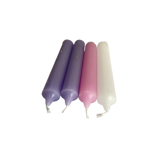 Advent Candles - Pack of 4 Candles