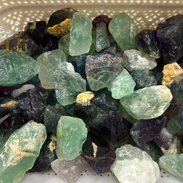 Fluorite Rough Piece - Crystal Geological