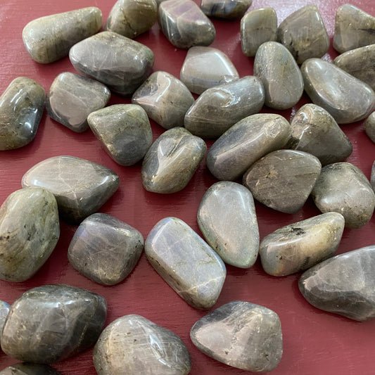 Labradorite Tumble Stone - Crystal Geological