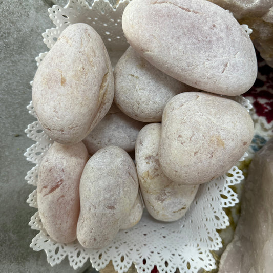 Rose Quartz Garden Tumble - Various 5KG bag or Single Stone