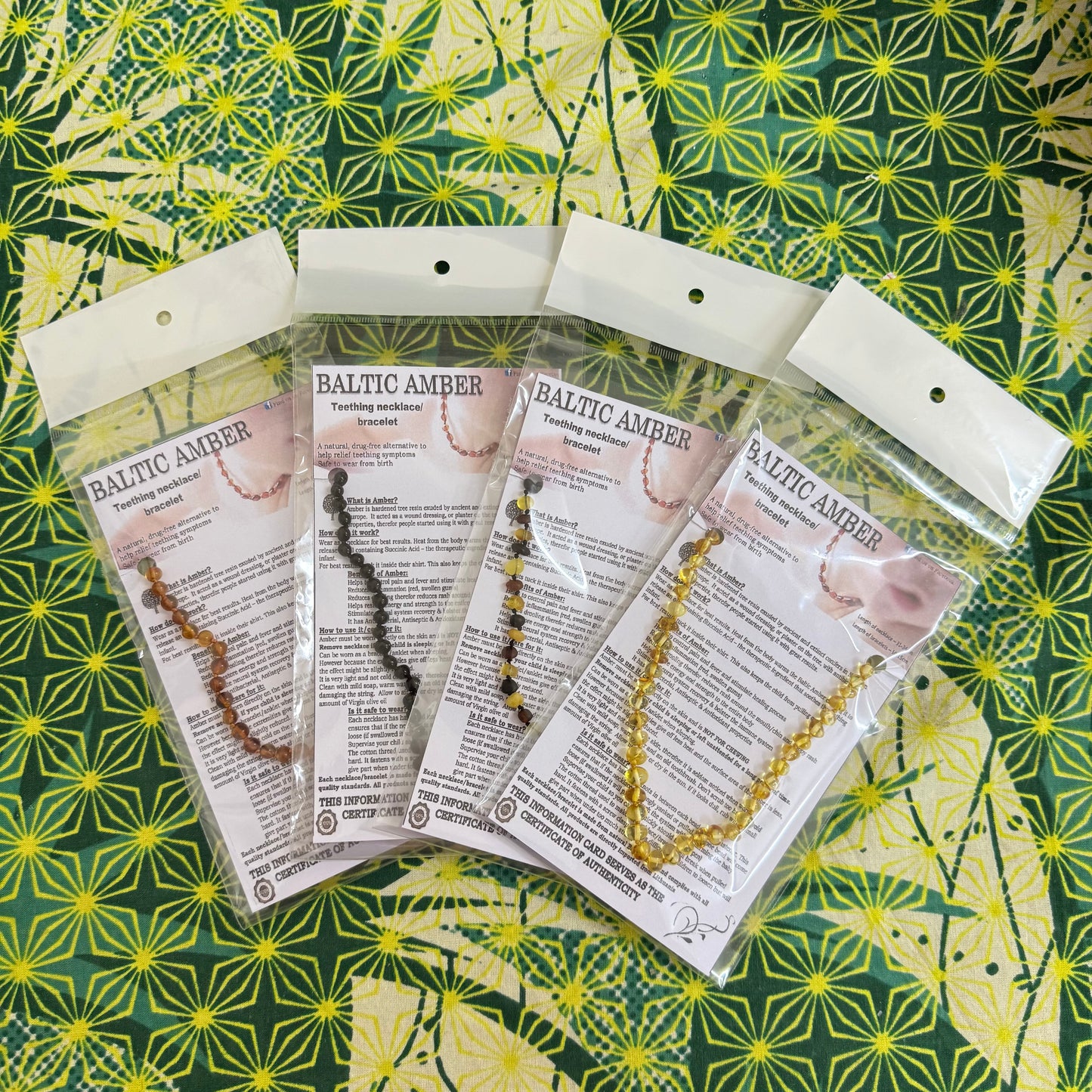 Baltic Amber Baby Teething Necklace