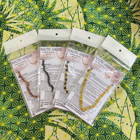 Baltic Amber Baby Teething Necklace