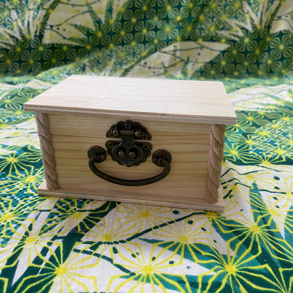 Assorted Wooden Box - Crystal Geological