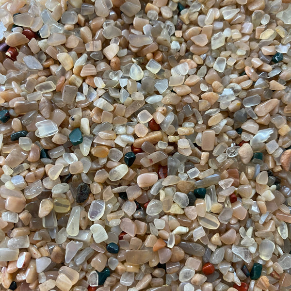 Extra Small Moonstone Tumble Stone - Crystal Geological