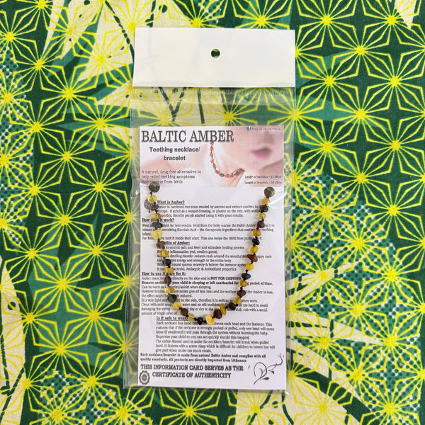 Baltic Amber Baby Teething Necklace