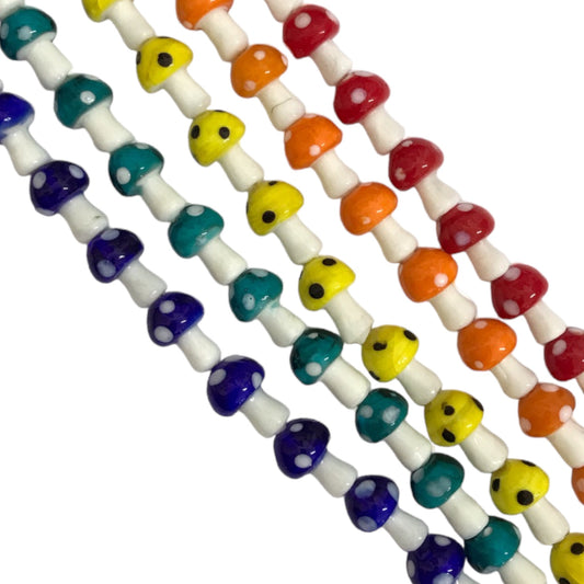 Glass Bead Strings Assorted (20cm String)