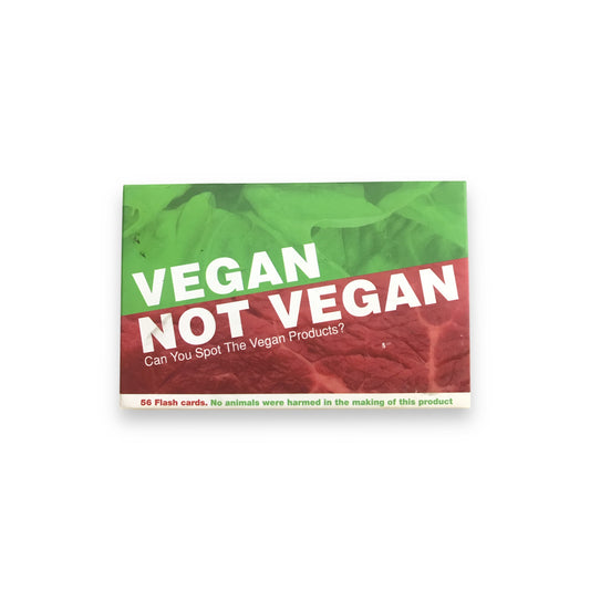 Vegan/Not Vegan - Flash Cards