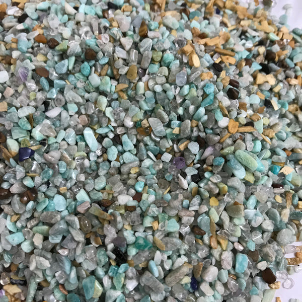 Extra Small Amazonite Tumble Stone - Crystal Geological