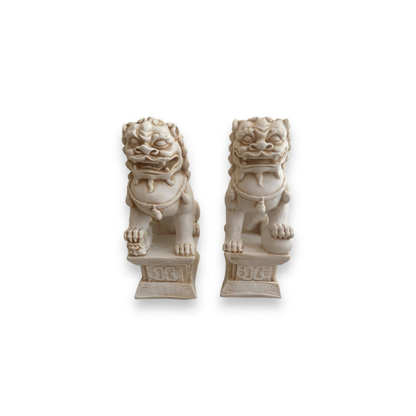 Medium Fengshui Foo Dogs - 17cm - Crystal Geological