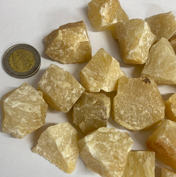 Pink / Peach Adventurine Rough - Crystal Geological