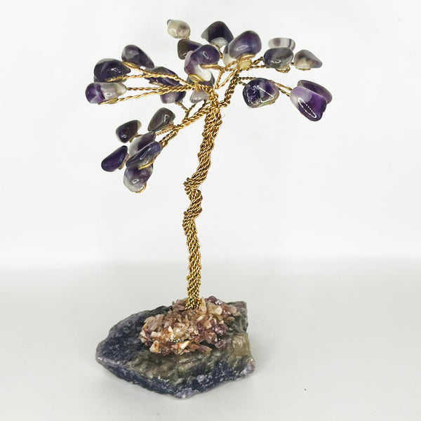 Assorted Gemstone Trees - ~10cm - Crystal Geological