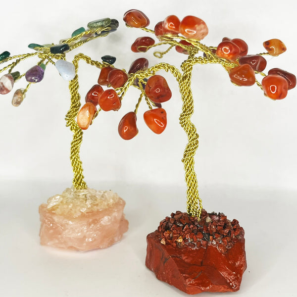Assorted Gemstone Trees - ~10cm - Crystal Geological