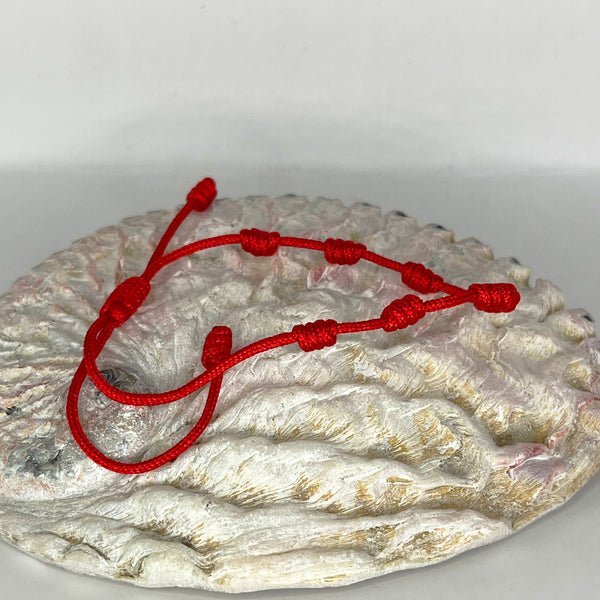 7 Knot Lucky Bracelet - Crystal Geological