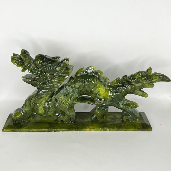 Dragon Carving -Jade - Crystal Geological