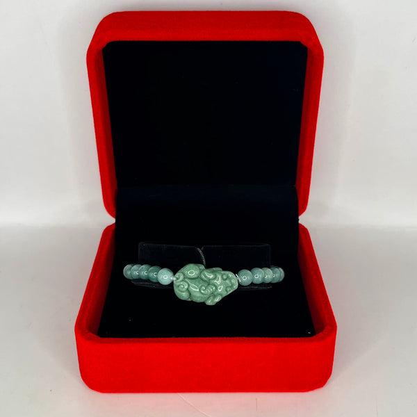 Pixiu Lucky Bracelet - Jade - Crystal Geological