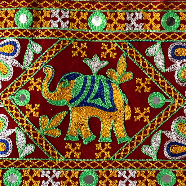 Embroidered Handbag from India - Small