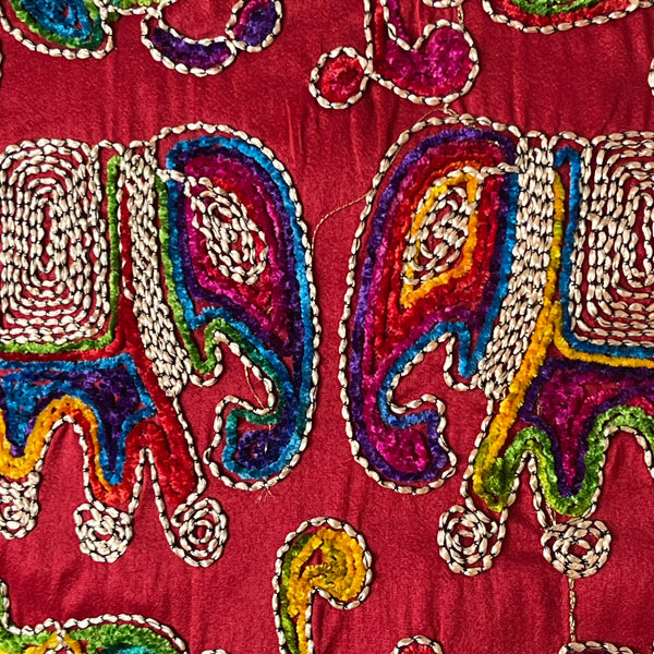 Embroidered Handbag from India - Large