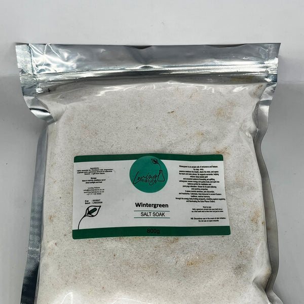 Loving Nature Salt Soak - Assorted - Crystal Geological