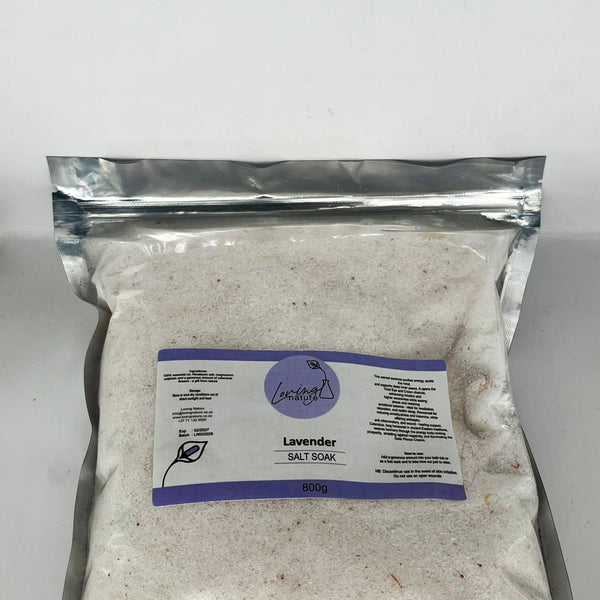 Loving Nature Salt Soak - Assorted - Crystal Geological
