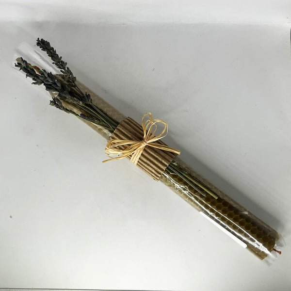 Beeswax Candle - Natures Spirit - Crystal Geological